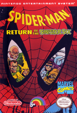 Spider-Man - Return of the Sinister Six (Europe) box art